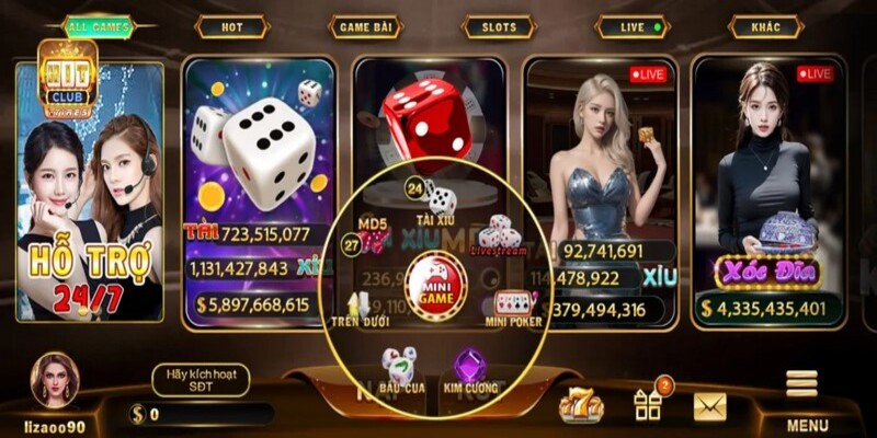 Lý do nên chọn sảnh chơi game tại Hitclub 